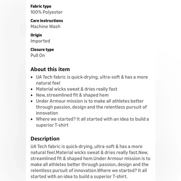 NWT Under Armour Men's V-neck Compression Short-sleeve T-shirt, White, Size L - Picture 11 of 13